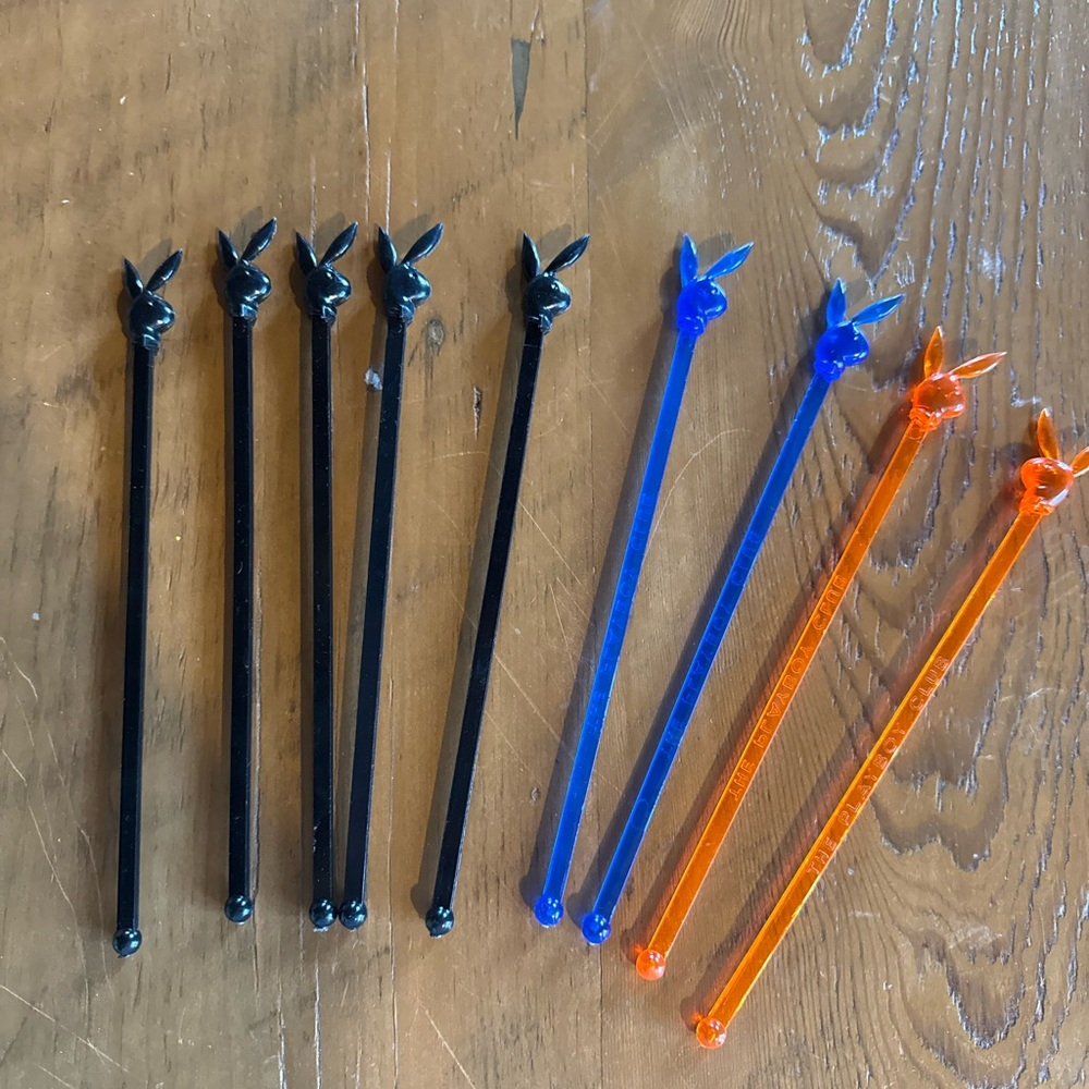 Playboy Plastic Stirrers